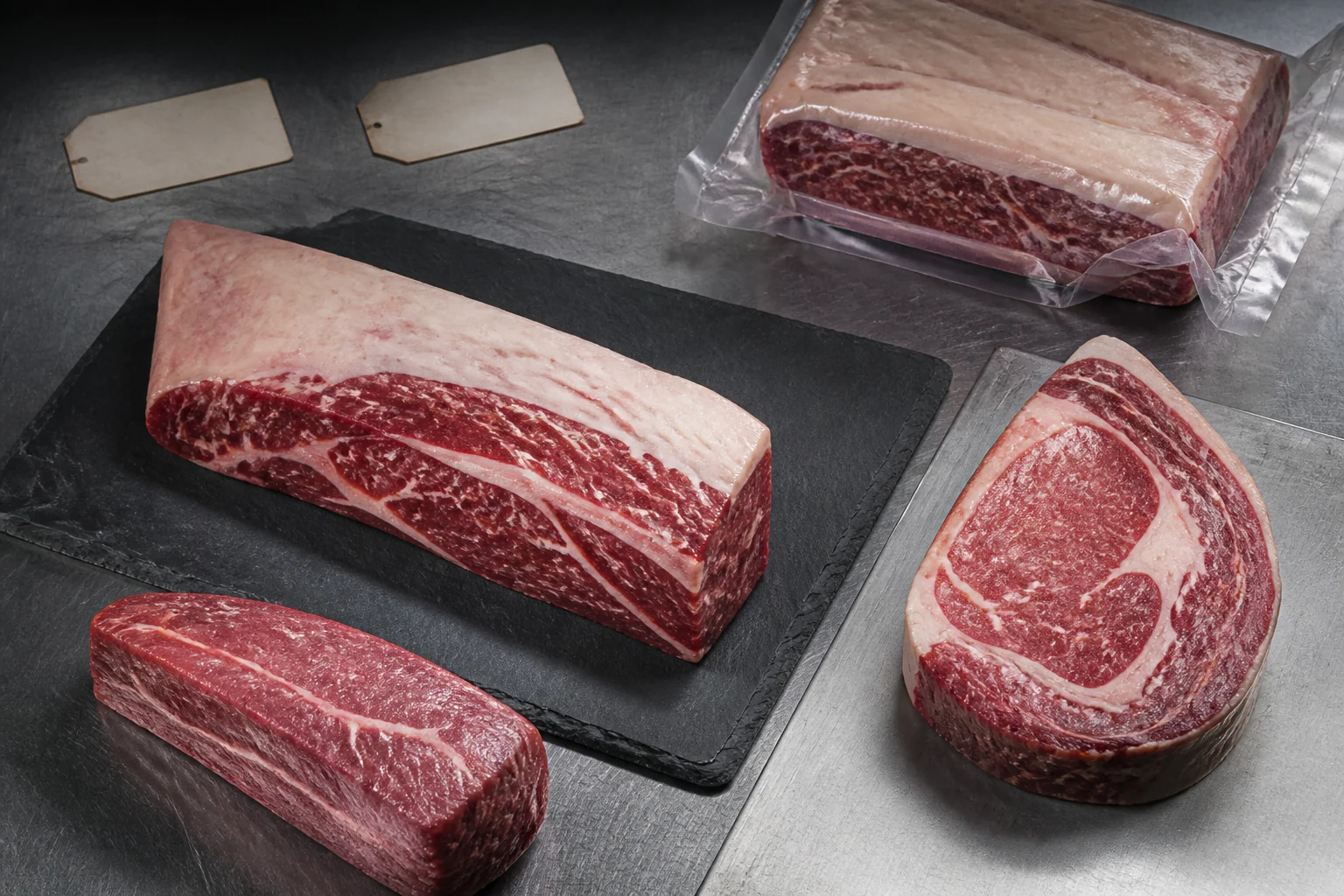 Premium raw Argentine beef cuts prepared for professional supply
